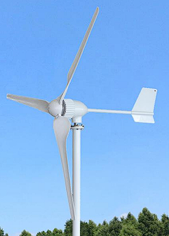 Eolienne HORIZONTALE 3 pales - Horizia™ 1500W - 12V/24V/48V