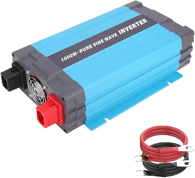 Ondulateur 1000W – pour eolienne domestique, 12/24/48V DC à 220/230/240V AC