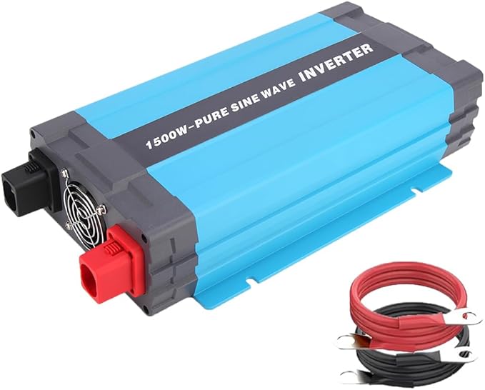 Ondulateur 1500W – pour eolienne domestique, 12/24/48V DC à 220/230/240V AC