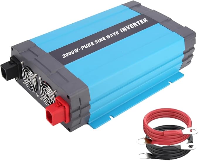 Ondulateur 2000W – pour eolienne domestique, 12/24/48/96V DC à 220/230/240V AC