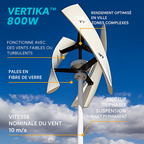 Eolienne VERTICALE - Vertika™ 800W - 12V/24V/48V